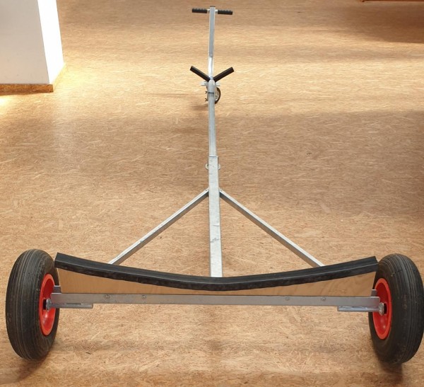 Stahl-Slipwagen für Ixylon, zerlegbar, mit Bugrad